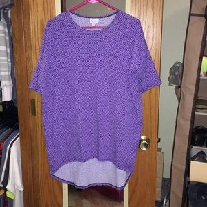LulaRoe XS Purple Irma - Worn once